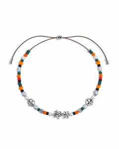 Twojeys Beaded Peace Out Necklace