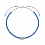 Twojeys Blue Beaded Superstar Necklace