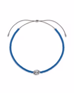 Twojeys Blue Beaded Superstar Necklace