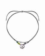 Twojeys Knotted Peace Out Necklace