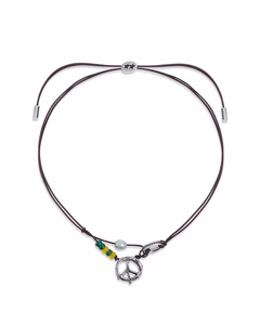 Twojeys Knotted Peace Out Necklace