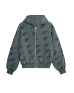 Twojeys All Over Reversible Full-zip Black