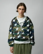 Twojeys All Over Reversible Full-zip Camo