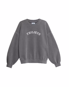 Twojeys Antracita Varsity Crewneck