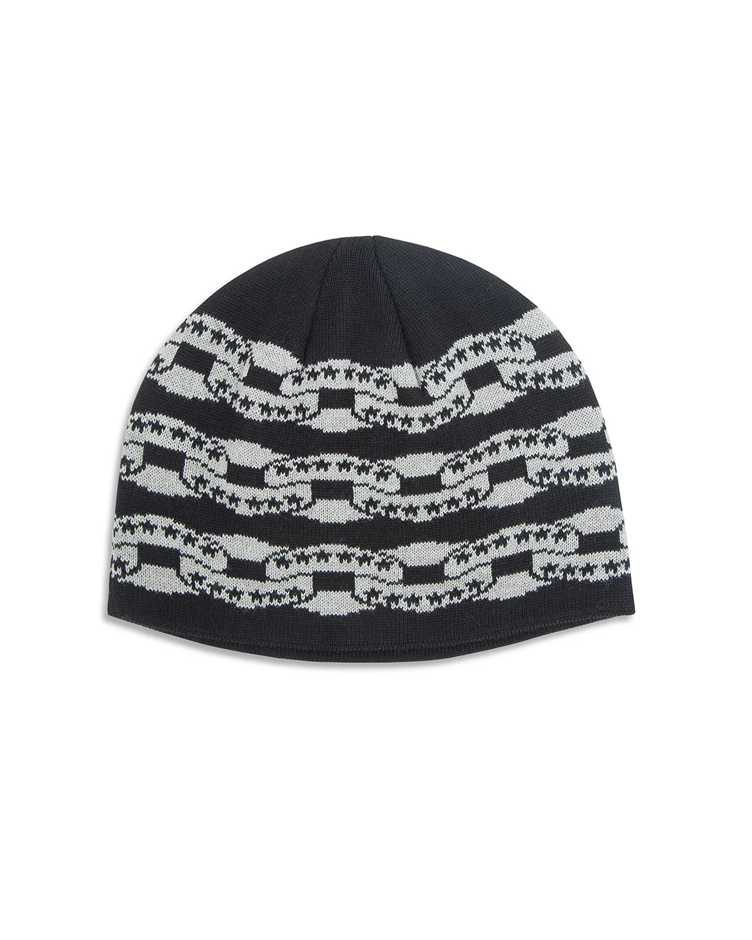 Twojeys Black Icon Chain Beanie Twojeys Black Icon Chain Beanie