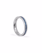 Twojeys Blue Enameled Starline Ring