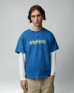 Twojeys Blue Graphic Stars Tee