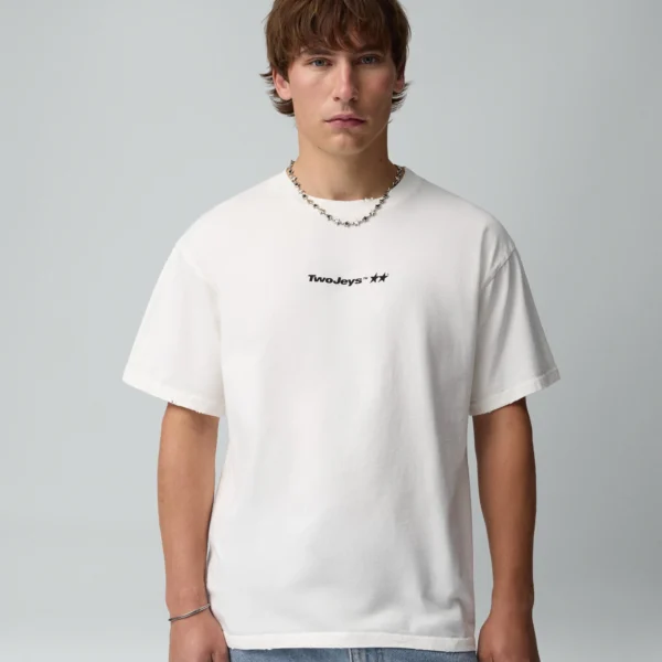 Twojeys Icon Vintage White T-Shirt