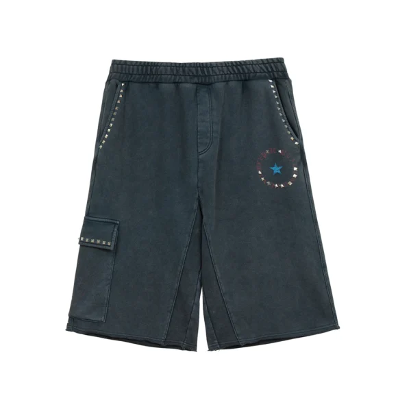 Twojeys Keep it Real Black Short Sweatpants