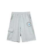 Twojeys Keep it Real Black Short Sweatpants