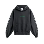 Twojeys Stars Studded Coal Hoodie