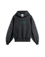 Twojeys Stars Studded Coal Hoodie