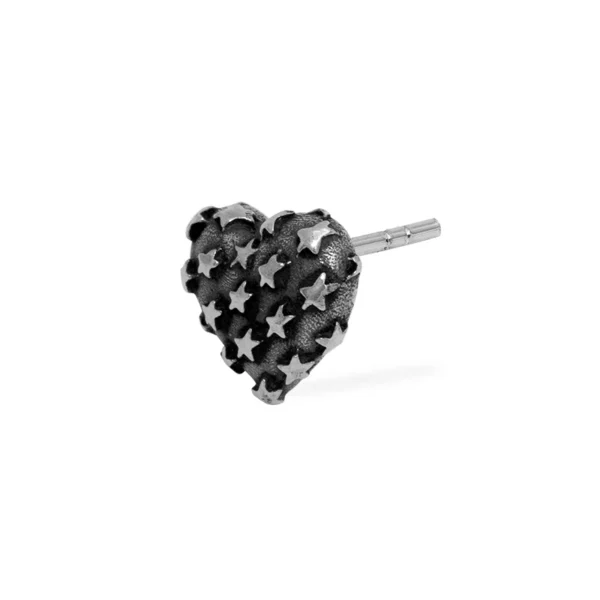 Twojeys All-over Heart Earring
