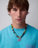Twojeys Beaded Melted Stars Necklace