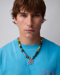 Twojeys Beaded Melted Stars Necklace