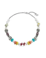Twojeys Beaded Signature Necklace