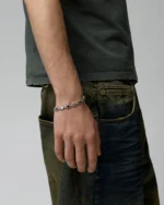Twojeys Black Enameled Stars Bracelet