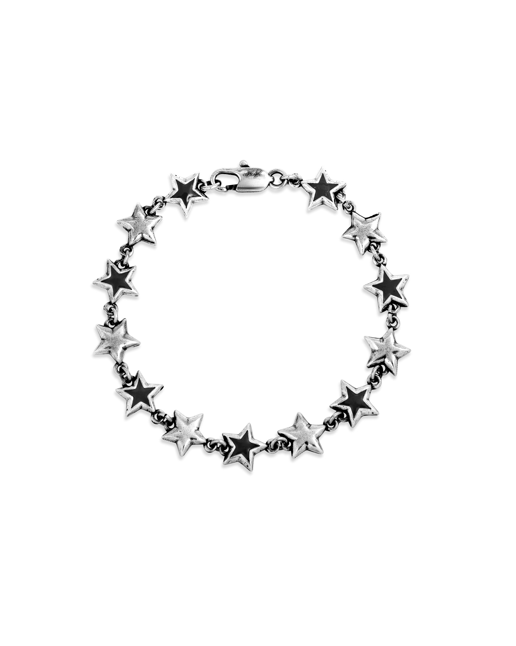Twojeys Black Enameled Stars Bracelet Twojeys Black Enameled Stars Bracelet
