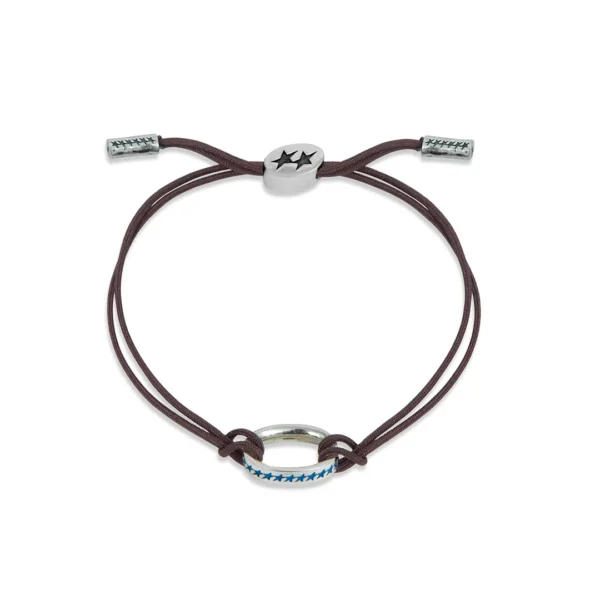 Twojeys Blue Knotted Link Bracelet M