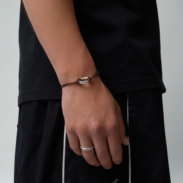 Twojeys Blue Knotted Link Bracelet M