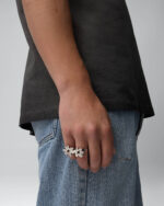 Twojeys Flower Knuckle Ring