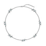 Twojeys Icon Blue Stone Necklace