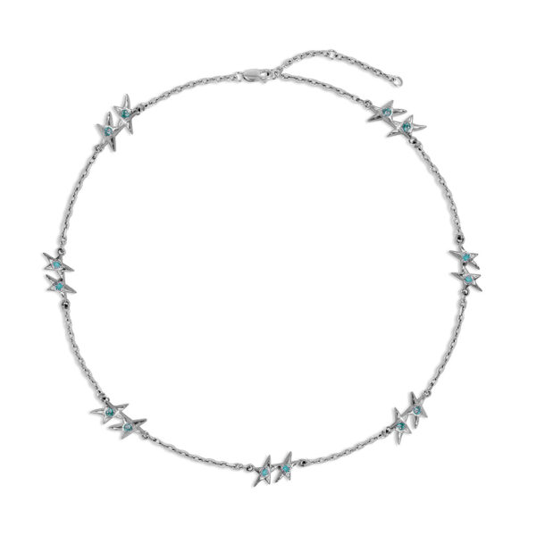 Twojeys Icon Blue Stone Necklace