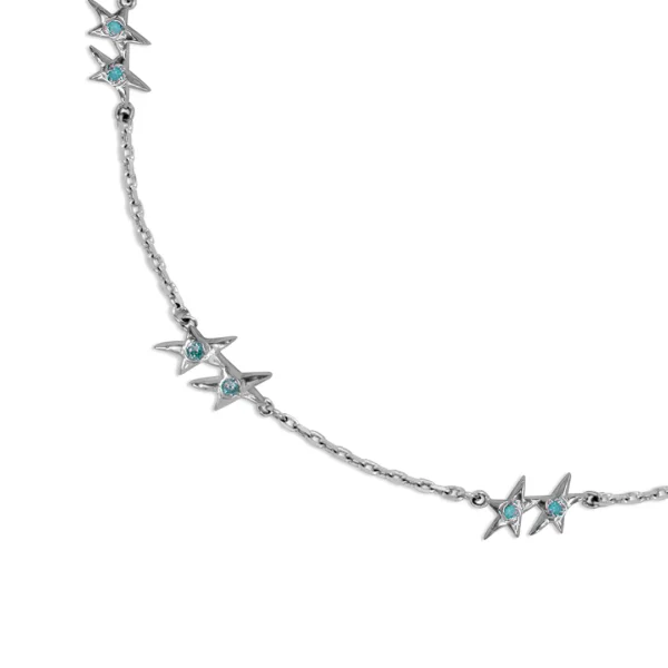 Twojeys Icon Blue Stone Necklace