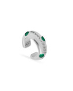 Twojeys Icon Green Stone Earcuff