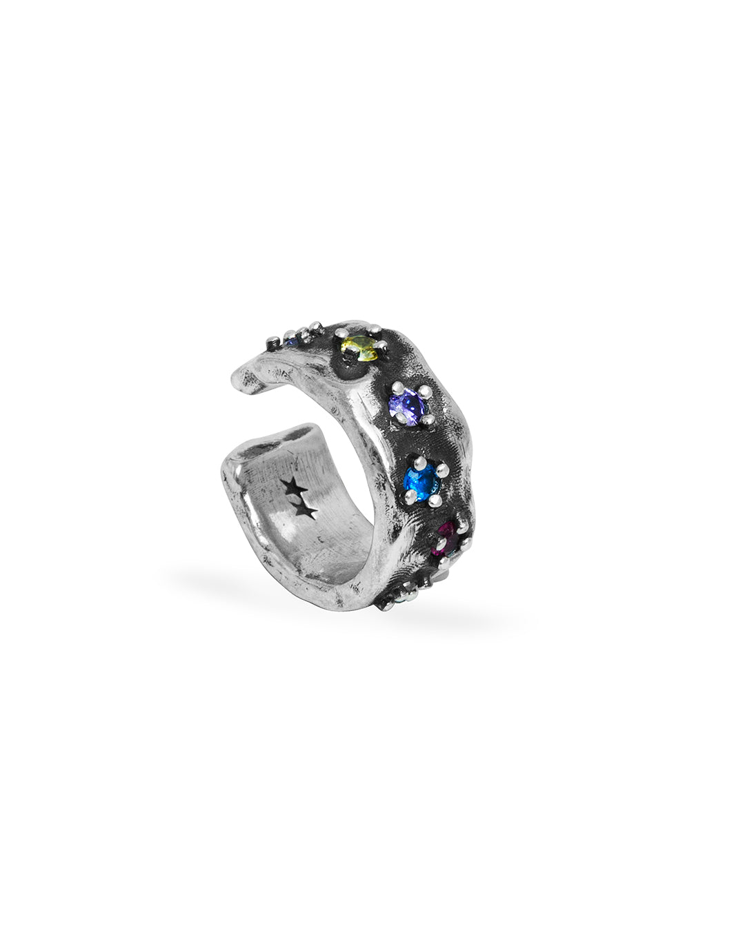 Twojeys Multicolor Stone Earcuff Twojeys Multicolor Stone Earcuff