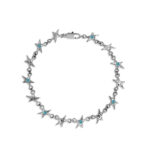 Twojeys Organic Blue Stone Star Bracelet