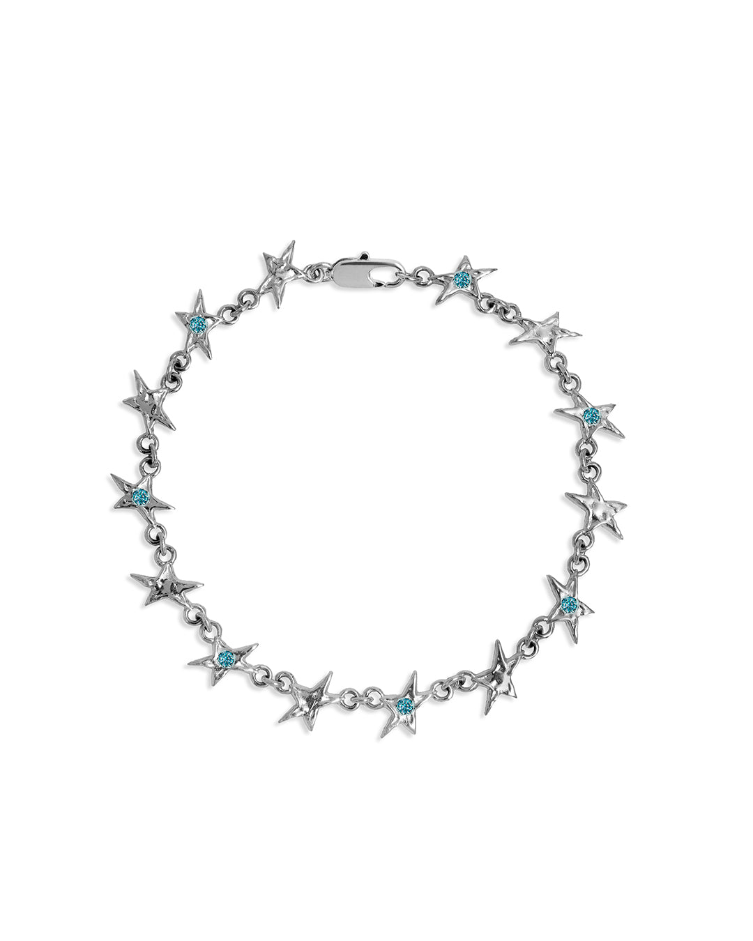 Twojeys Organic Blue Stone Star Bracelet Twojeys Organic Blue Stone Star Bracelet
