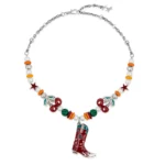 Twojeys Summer Boot Necklace
