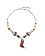 Twojeys Summer Boot Necklace