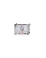 Twojeys White Square Stone Earring