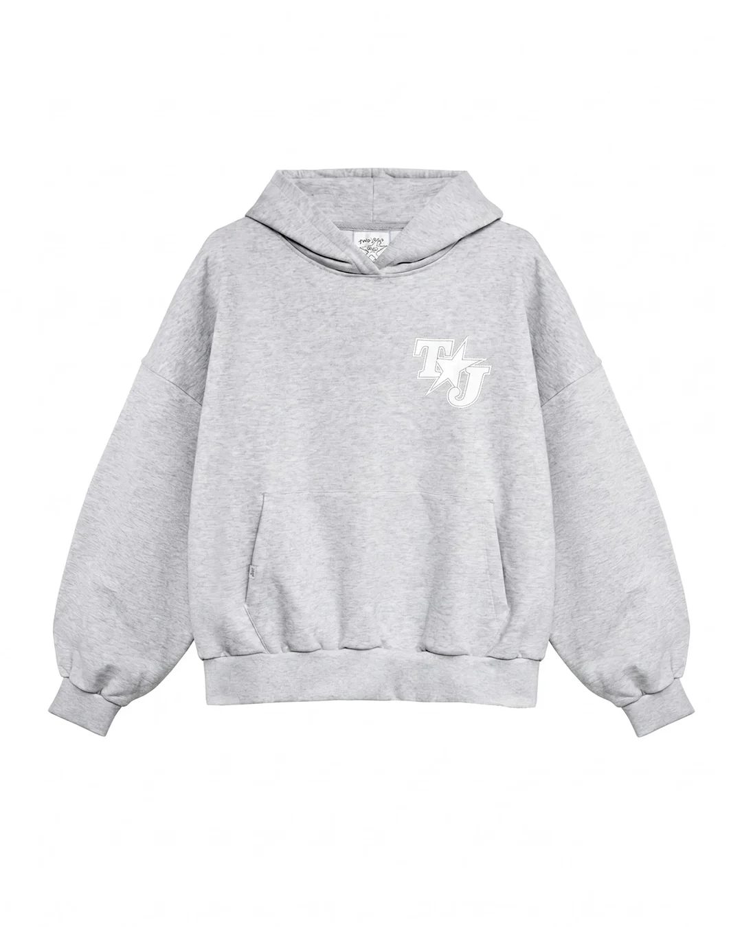 TJ Hoodie Grey Melange TJ Hoodie Grey Melange