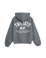 TwoJeys Basic Dirty Black Hoodie