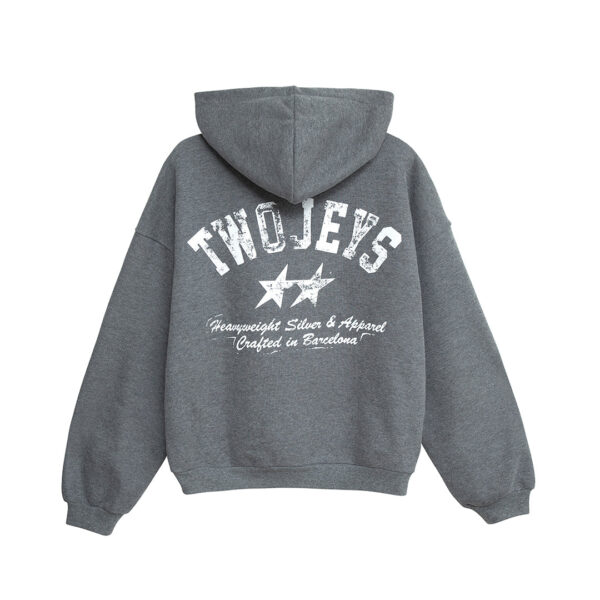 TwoJeys Basic Dirty Black Hoodie