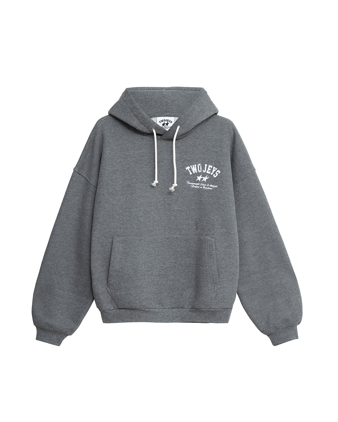 TwoJeys Basic Dirty Black Hoodie TwoJeys Basic Dirty Black Hoodie