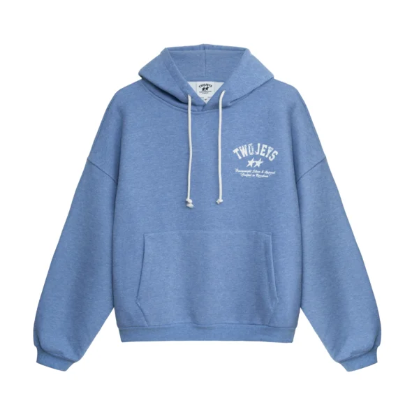 TwoJeys Basic Dirty Blue Hoodie