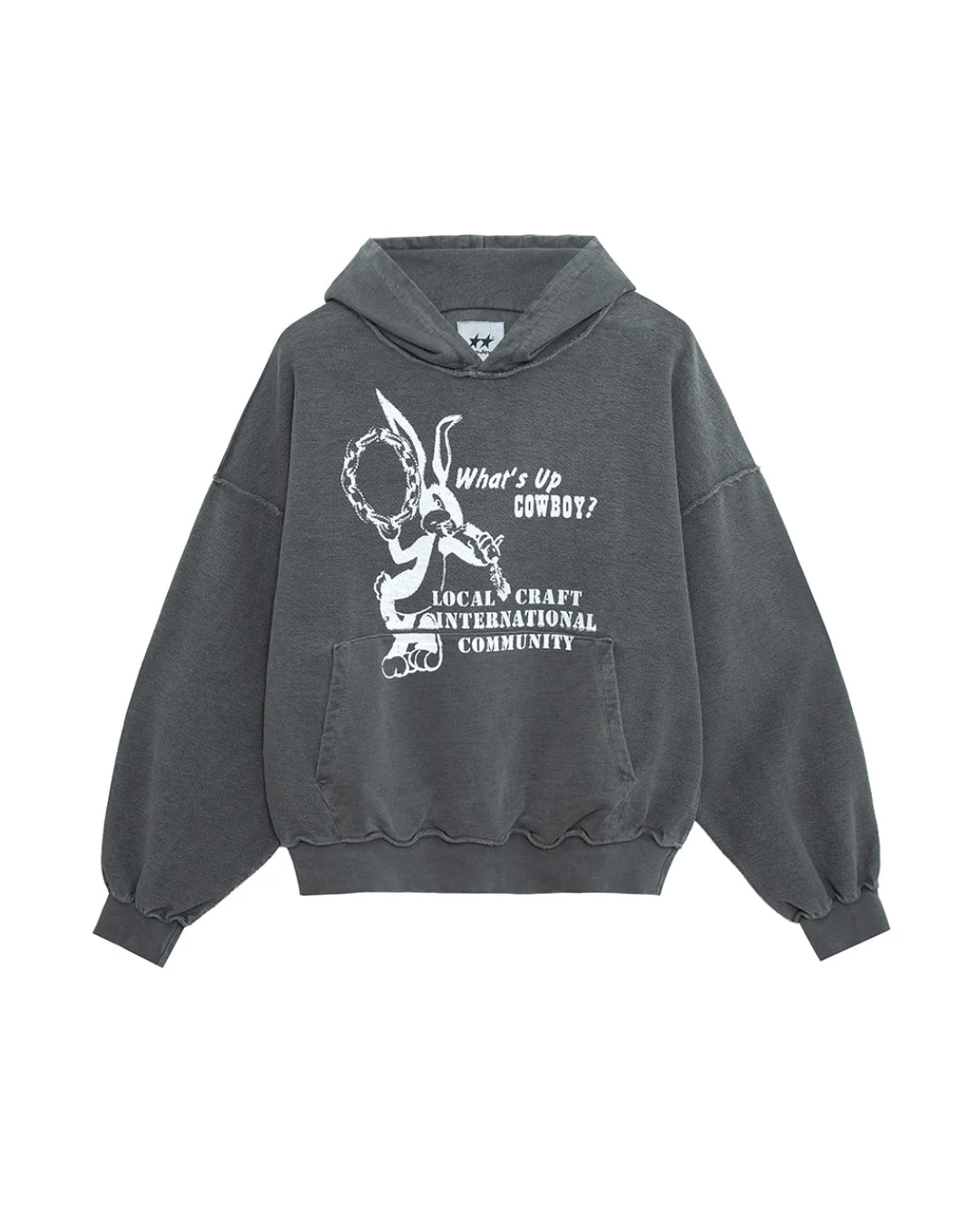 TwoJeys Local Craft Hoodie Anthracite TwoJeys Local Craft Hoodie Anthracite