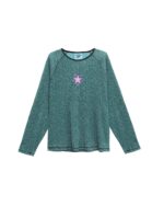 TwoJeys Wafflle Long Sleeve Green Cheetah