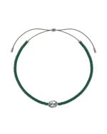 Twojeys Green Beaded Superstar Necklace