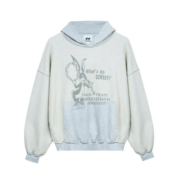 Twojeys Local Craft Hoodie Grey Melange