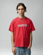 Twojeys Red Graphic Stars Tee
