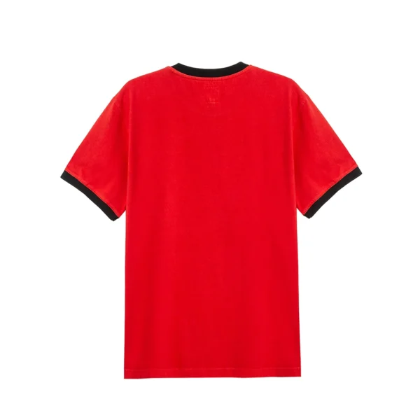 Twojeys Single Star Two Tone Tee Red