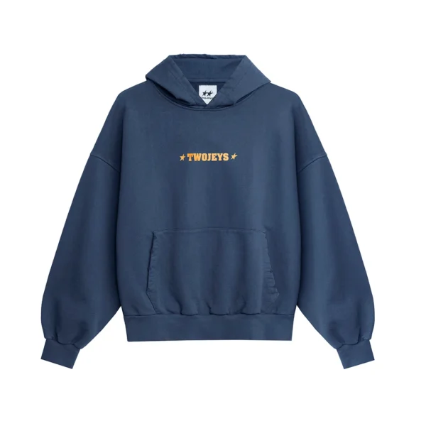 Twojeys Single Stars Hoodie Navy
