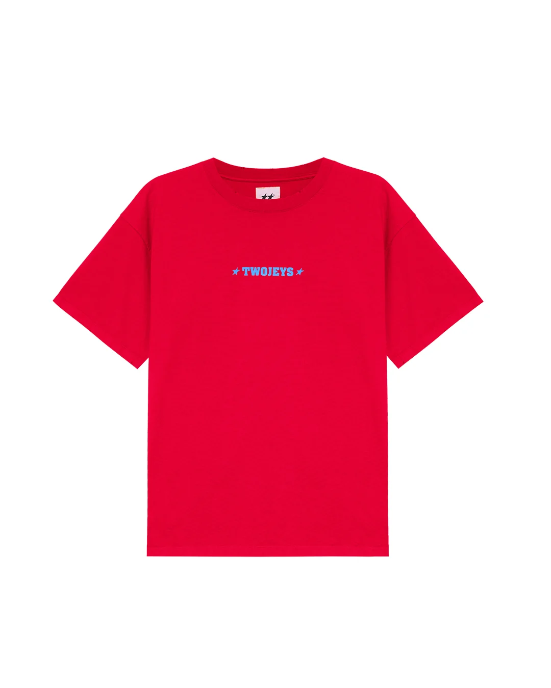 Twojeys Single Stars Tee Red Twojeys Single Stars Tee Red