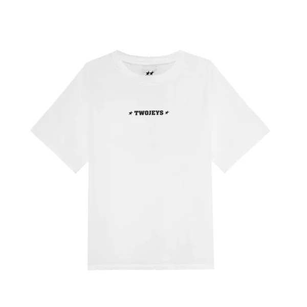 Twojeys Single Stars Tee White