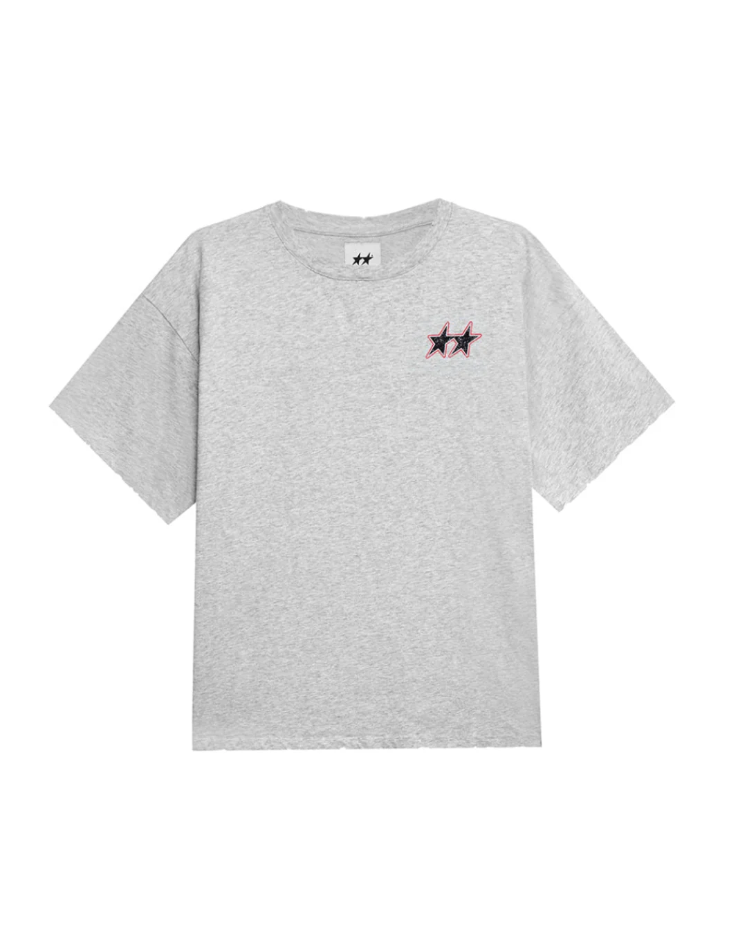 Twojeys Varsity Tee Grey Melange Twojeys Varsity Tee Grey Melange